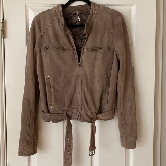 Free People Ride By Knit Moto Jacket - Picture 8 of 9